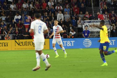 ABD Erkekler Milli Takımı 21 Mart 2019 tarihinde Orlando Florida 'daki Orlando City Stadyumu' nda Ekvador Milli Takımı 'na ev sahipliği yaptı. Fotoğraf: Marty Jean-Louis