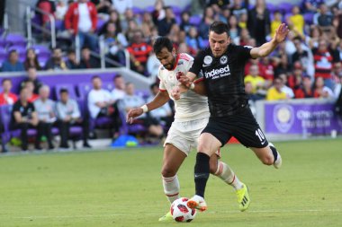 Flamengo Eintracht Frankfurt 'a karşı 12 Ocak 2019 Cumartesi günü Orlando City Stadyumu' nda. Fotoğraf: Marty Jean-Louis