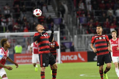 Ajax, Flemengo 'ya karşı Orlando City Stadyumu' nda 10 Ocak 2019 Perşembe günü. Fotoğraf: Marty Jean-Louis, 2019. Fotoğraf: Marty Jean-Louis