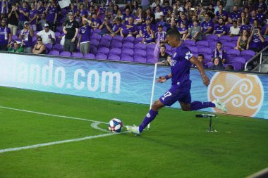 Orlando City SC 6 Nisan 2019 'da Orlando City Stadyumu' nda Colorado Rapids 'e ev sahipliği yapmaktadır. Fotoğraf: Marty Jean-Louis