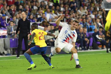 ABD Erkekler Milli Takımı 21 Mart 2019 tarihinde Orlando Florida 'daki Orlando City Stadyumu' nda Ekvador Milli Takımı 'na ev sahipliği yaptı. Fotoğraf: Marty Jean-Louis