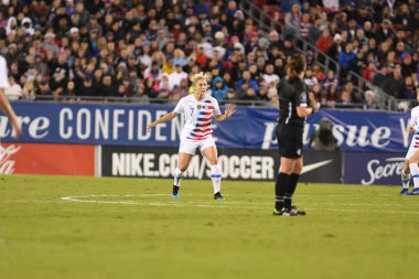 SheBelieves Kupası Finali, 5 Mart 2019 'da Tampa Florida Raymond James Stadyumu' nda ABD ile Brezilya arasında oynanacak. Fotoğraf: Marty Jean-Louis