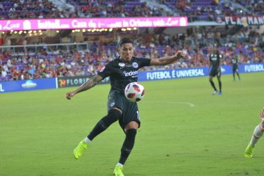 Flamengo Eintracht Frankfurt 'a karşı 12 Ocak 2019 Cumartesi günü Orlando City Stadyumu' nda. Fotoğraf: Marty Jean-Louis