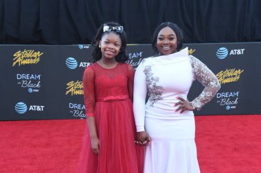 29 Mart 2019 Cumartesi günü Las Vegas 'taki Orleans Resort' ta düzenlenen 34. Yıldız Ödülleri sırasında çekilen kırmızı halı fotoğrafları. Fotoğraf: Marty Jean-Louis