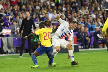 ABD Erkekler Milli Takımı 21 Mart 2019 tarihinde Orlando Florida 'daki Orlando City Stadyumu' nda Ekvador Milli Takımı 'na ev sahipliği yaptı. Fotoğraf: Marty Jean-Louis