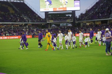 Orlando City SC 6 Nisan 2019 'da Orlando City Stadyumu' nda Colorado Rapids 'e ev sahipliği yapmaktadır. Fotoğraf: Marty Jean-Louis