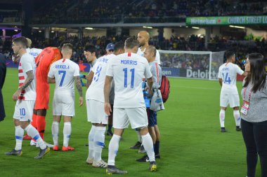 ABD Erkekler Milli Takımı 21 Mart 2019 tarihinde Orlando Florida 'daki Orlando City Stadyumu' nda Ekvador Milli Takımı 'na ev sahipliği yaptı. Fotoğraf: Marty Jean-Louis