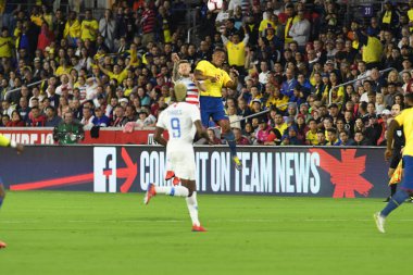 ABD Erkekler Milli Takımı 21 Mart 2019 tarihinde Orlando Florida 'daki Orlando City Stadyumu' nda Ekvador Milli Takımı 'na ev sahipliği yaptı. Fotoğraf: Marty Jean-Louis