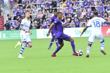 Orlando City SC, 16 Mart 2019 Cumartesi günü Orlando Florida 'daki Orlando City Stadyumu' nda Montreal Impact 'e ev sahipliği yaptı. Fotoğraf: Marty Jean-Louis