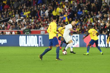 ABD Erkekler Milli Takımı 21 Mart 2019 tarihinde Orlando Florida 'daki Orlando City Stadyumu' nda Ekvador Milli Takımı 'na ev sahipliği yaptı. Fotoğraf: Marty Jean-Louis