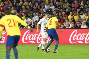 ABD Erkekler Milli Takımı 21 Mart 2019 tarihinde Orlando Florida 'daki Orlando City Stadyumu' nda Ekvador Milli Takımı 'na ev sahipliği yaptı. Fotoğraf: Marty Jean-Louis