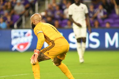 Orlando City SC 6 Nisan 2019 'da Orlando City Stadyumu' nda Colorado Rapids 'e ev sahipliği yapmaktadır. Fotoğraf: Marty Jean-Louis