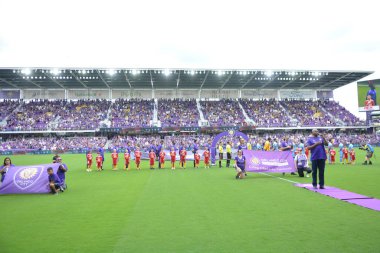 Orlando City SC Host New York City FC Orlando City Stadyumu 'nda 2 Mart 2019' da. Fotoğraf: Marty Jean-Louis