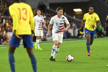 ABD Erkekler Milli Takımı 21 Mart 2019 tarihinde Orlando Florida 'daki Orlando City Stadyumu' nda Ekvador Milli Takımı 'na ev sahipliği yaptı. Fotoğraf: Marty Jean-Louis