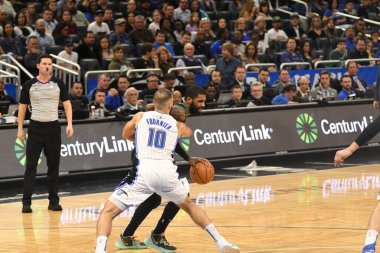 Orlando Magic 12 Ocak 2019 tarihinde Boston Celtics 'e Amway Stadyumu' nda ev sahipliği yaptı. Fotoğraf: Marty Jean-Louis