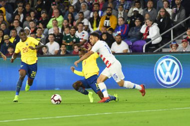 ABD Erkekler Milli Takımı 21 Mart 2019 tarihinde Orlando Florida 'daki Orlando City Stadyumu' nda Ekvador Milli Takımı 'na ev sahipliği yaptı. Fotoğraf: Marty Jean-Louis