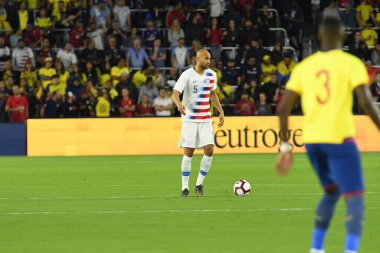 ABD Erkekler Milli Takımı 21 Mart 2019 tarihinde Orlando Florida 'daki Orlando City Stadyumu' nda Ekvador Milli Takımı 'na ev sahipliği yaptı. Fotoğraf: Marty Jean-Louis