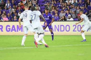 Orlando City 20 Şubat 2019 Çarşamba günü Orlando Fl 'daki Orlando City Stadyumu' nda New England 'a ev sahipliği yaptı. Fotoğraf: Marty Jean-Louis