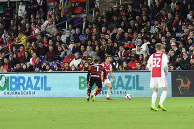 Ajax, Flemengo 'ya karşı Orlando City Stadyumu' nda 10 Ocak 2019 Perşembe günü. Fotoğraf: Marty Jean-Louis, 2019. Fotoğraf: Marty Jean-Louis