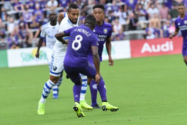 Orlando City SC, 16 Mart 2019 Cumartesi günü Orlando Florida 'daki Orlando City Stadyumu' nda Montreal Impact 'e ev sahipliği yaptı. Fotoğraf: Marty Jean-Louis