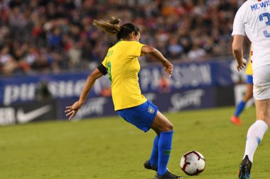 SheBelieves Kupası Finali, 5 Mart 2019 'da Tampa Florida Raymond James Stadyumu' nda ABD ile Brezilya arasında oynanacak. Fotoğraf: Marty Jean-Louis