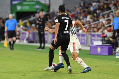 Flamengo Eintracht Frankfurt 'a karşı 12 Ocak 2019 Cumartesi günü Orlando City Stadyumu' nda. Fotoğraf: Marty Jean-Louis