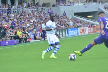 Orlando City SC, 16 Mart 2019 Cumartesi günü Orlando Florida 'daki Orlando City Stadyumu' nda Montreal Impact 'e ev sahipliği yaptı. Fotoğraf: Marty Jean-Louis