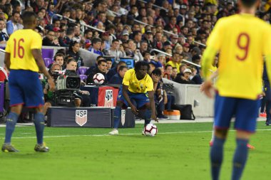 ABD Erkekler Milli Takımı 21 Mart 2019 tarihinde Orlando Florida 'daki Orlando City Stadyumu' nda Ekvador Milli Takımı 'na ev sahipliği yaptı. Fotoğraf: Marty Jean-Louis