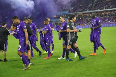 Orlando City SC 6 Nisan 2019 'da Orlando City Stadyumu' nda Colorado Rapids 'e ev sahipliği yapmaktadır. Fotoğraf: Marty Jean-Louis