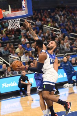 Orlando Magic, 7 Şubat 2019 'da Orlando, Florida' da Amway Arena 'da Minnesota Timberwolves' a ev sahipliği yapar. Fotoğraf: Marty Jean-Louis