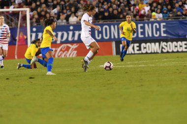 SheBelieves Kupası Finali, 5 Mart 2019 'da Tampa Florida Raymond James Stadyumu' nda ABD ile Brezilya arasında oynanacak. Fotoğraf: Marty Jean-Louis