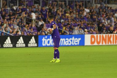 Orlando City SC 6 Nisan 2019 'da Orlando City Stadyumu' nda Colorado Rapids 'e ev sahipliği yapmaktadır. Fotoğraf: Marty Jean-Louis