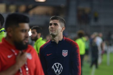 ABD Erkekler Milli Takımı 21 Mart 2019 tarihinde Orlando Florida 'daki Orlando City Stadyumu' nda Ekvador Milli Takımı 'na ev sahipliği yaptı. Fotoğraf: Marty Jean-Louis