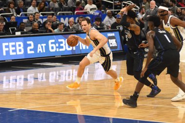 Orlando Magic, 31 Ocak 2019 tarihinde Orlando Florida 'daki Amway Center' da Indiana Pacers 'a ev sahipliği yapmaktadır. Fotoğraf: Marty Jean-Louis