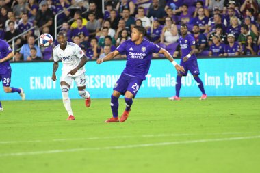 Orlando City 20 Şubat 2019 Çarşamba günü Orlando Fl 'daki Orlando City Stadyumu' nda New England 'a ev sahipliği yaptı. Fotoğraf: Marty Jean-Louis