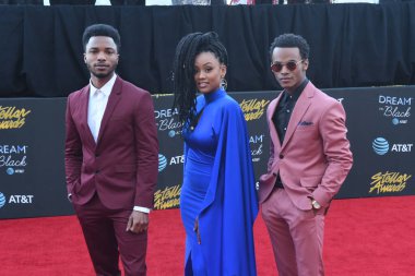 29 Mart 2019 Cumartesi günü Las Vegas 'taki Orleans Resort' ta düzenlenen 34. Yıldız Ödülleri sırasında çekilen kırmızı halı fotoğrafları. Fotoğraf: Marty Jean-Louis