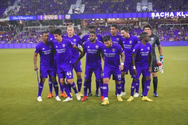 Orlando City SC 6 Nisan 2019 'da Orlando City Stadyumu' nda Colorado Rapids 'e ev sahipliği yapmaktadır. Fotoğraf: Marty Jean-Louis