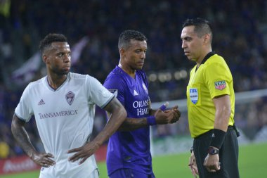 Orlando City SC 6 Nisan 2019 'da Orlando City Stadyumu' nda Colorado Rapids 'e ev sahipliği yapmaktadır. Fotoğraf: Marty Jean-Louis