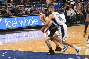Orlando Magic 12 Ocak 2019 tarihinde Boston Celtics 'e Amway Stadyumu' nda ev sahipliği yaptı. Fotoğraf: Marty Jean-Louis