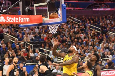 Orlando Magic, 28 Şubat 2019 'da Orlando Florida' daki Amway Center 'da Golden State Warriors' a ev sahipliği yaptı. Fotoğraf: Marty Jean-Louis