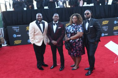 29 Mart 2019 Cumartesi günü Las Vegas 'taki Orleans Resort' ta düzenlenen 34. Yıldız Ödülleri sırasında çekilen kırmızı halı fotoğrafları. Fotoğraf: Marty Jean-Louis