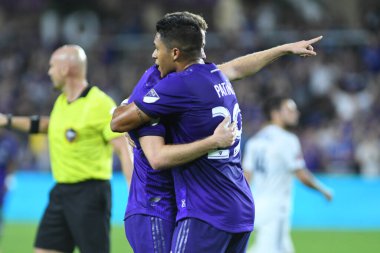 Orlando City 20 Şubat 2019 Çarşamba günü Orlando Fl 'daki Orlando City Stadyumu' nda New England 'a ev sahipliği yaptı. Fotoğraf: Marty Jean-Louis
