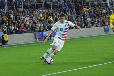 ABD Erkekler Milli Takımı 21 Mart 2019 tarihinde Orlando Florida 'daki Orlando City Stadyumu' nda Ekvador Milli Takımı 'na ev sahipliği yaptı. Fotoğraf: Marty Jean-Louis