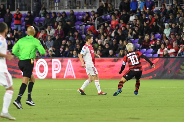 Ajax Flemengo Orlando City Stadium Thursday January 2019 Photo Credit — Stock Photo, Image