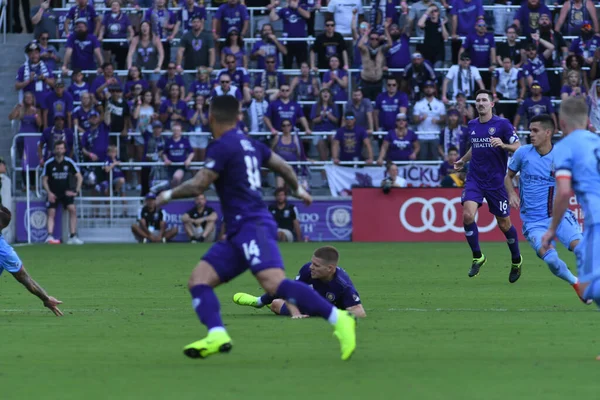 Orlando City Host New York City Orlando City Stadium Orlando — Stock Fotó