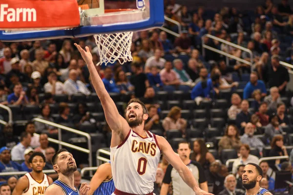 Orlando Magic Φιλοξενεί Τους Cleveland Cavaliers Στο Amway Center Στο — Φωτογραφία Αρχείου