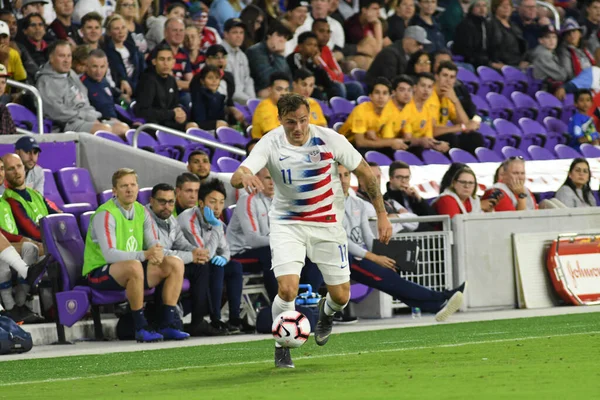 Men National Team Host Ecuador National Team Orlando City Stadium — Stock Photo, Image