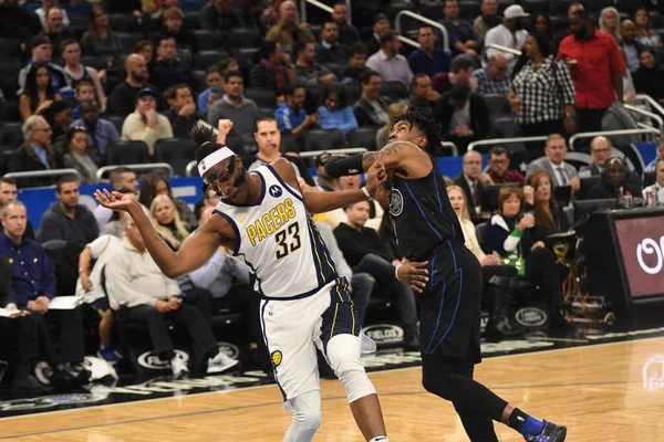 Orlando Magic Menjadi Tuan Rumah Indiana Pacers Amway Center Orlando — Stok Foto