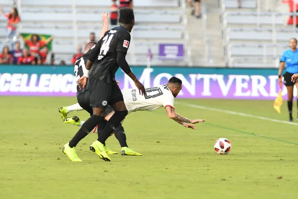 Flamengo Eintracht Frankfurt Stadionie Orlando City Stadium Sobotę Stycznia 2019 — Zdjęcie stockowe