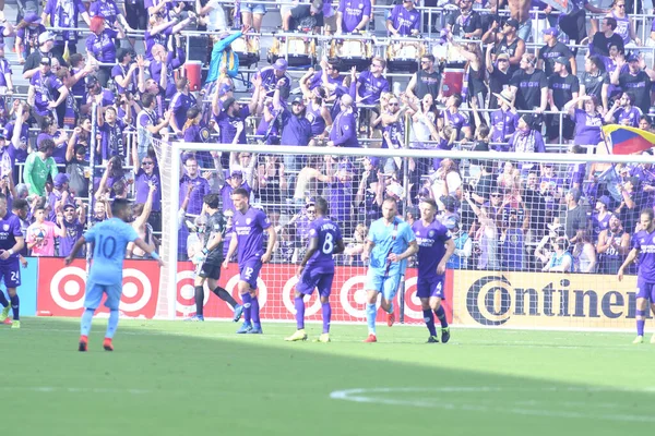 Orlando City Empfängt März 2019 Den New York City Orlando — Stockfoto